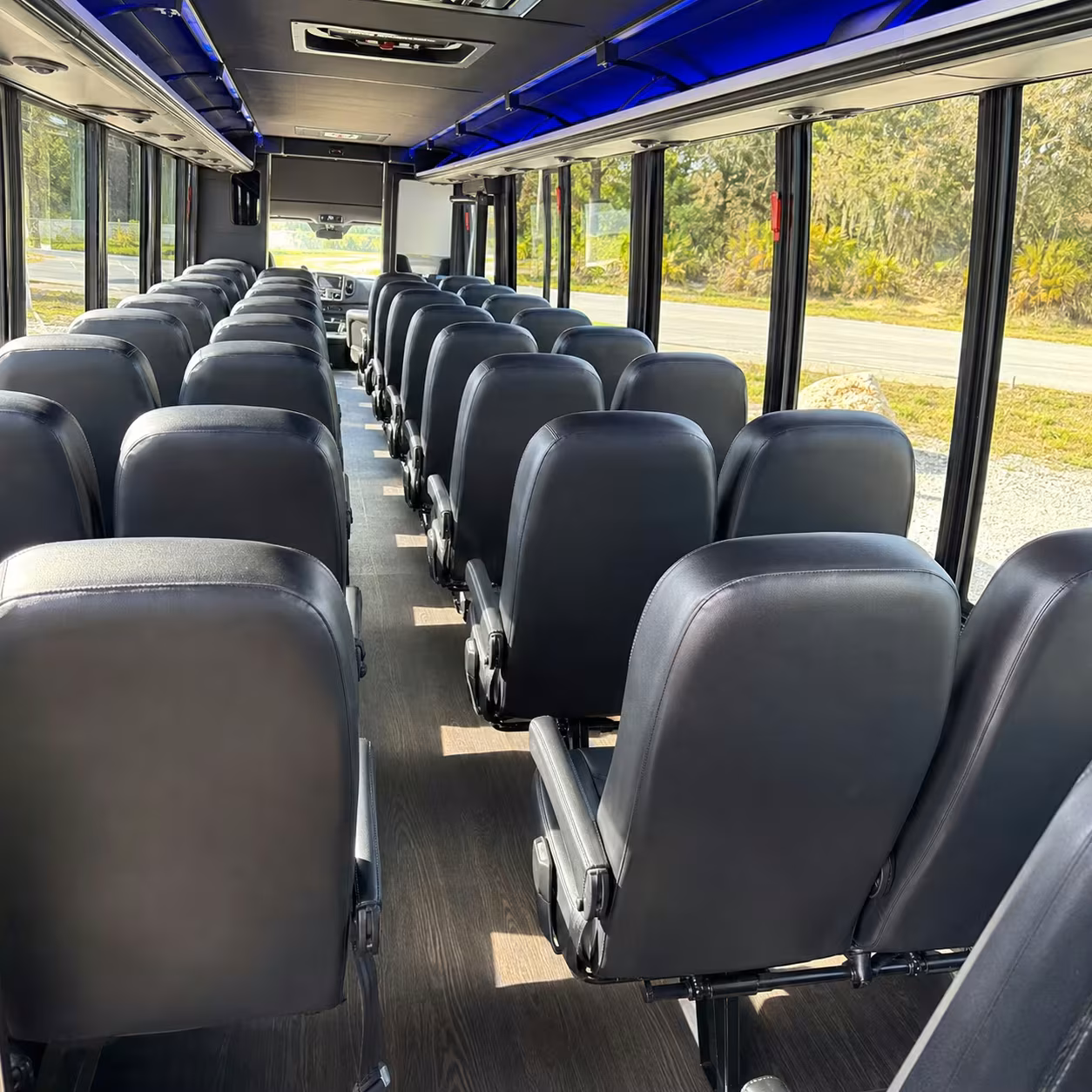 minibus rentals and charter buses for surprise prom groups