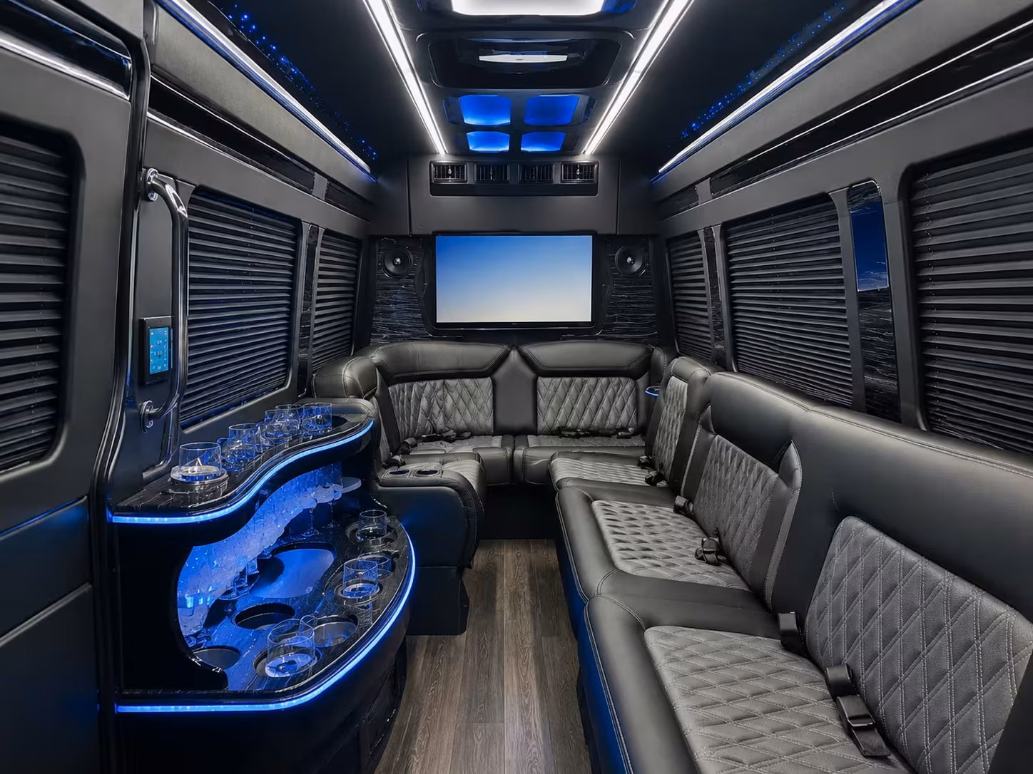 sprinter limousine inside